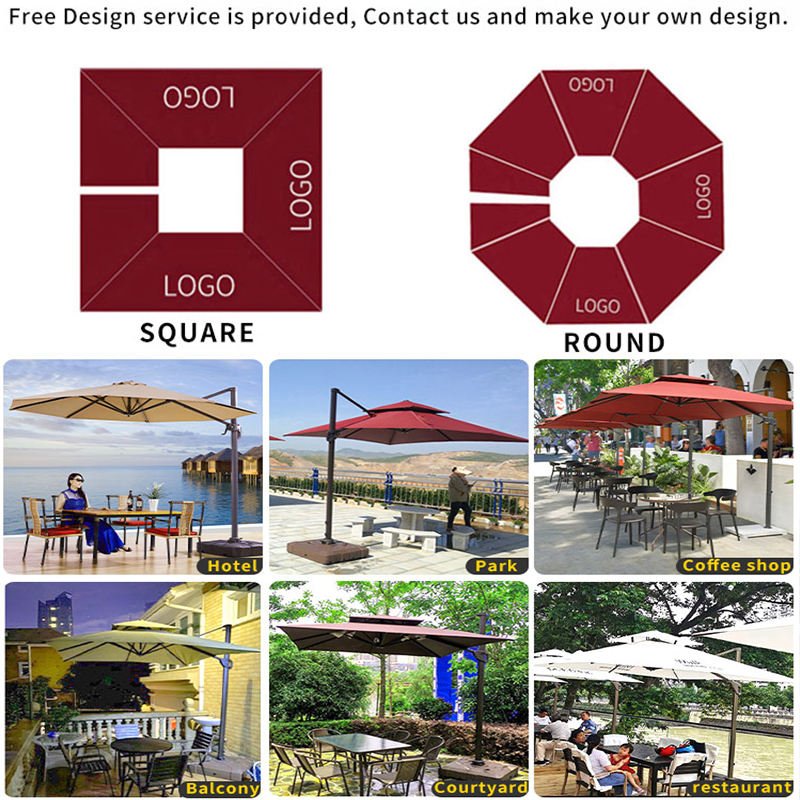 Outdoor for Restaurant Garden Umbrella (6)